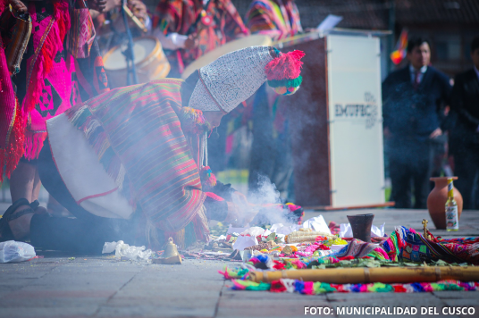 Ceremonia de pago a la pachamama 01 de junio Csuco 2025